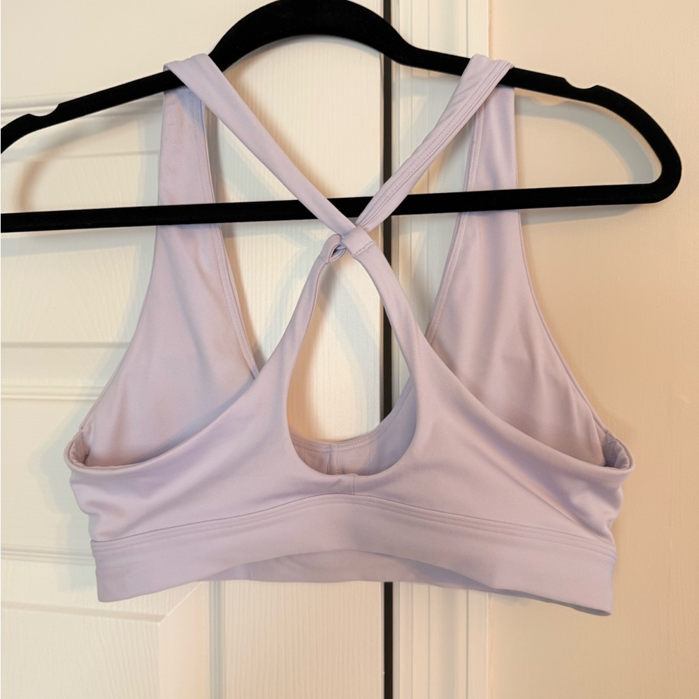 Gymshark Light Purple Cross-Back Sports Bra